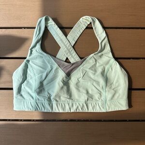 Lululemon Athletica Light Green Sports Bra